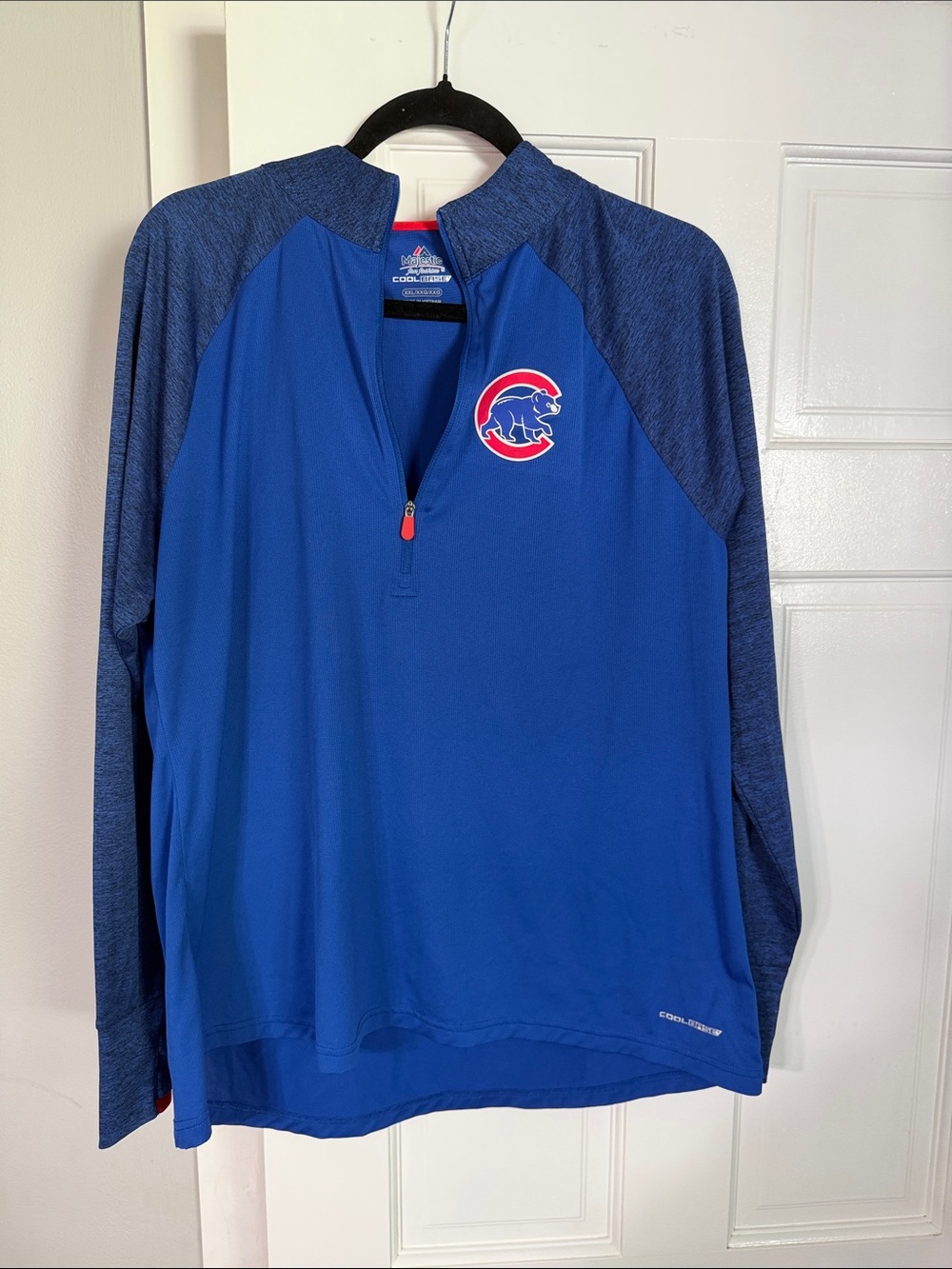 Chicago Cubs Men’s Blue Quarter-Zip Pullover